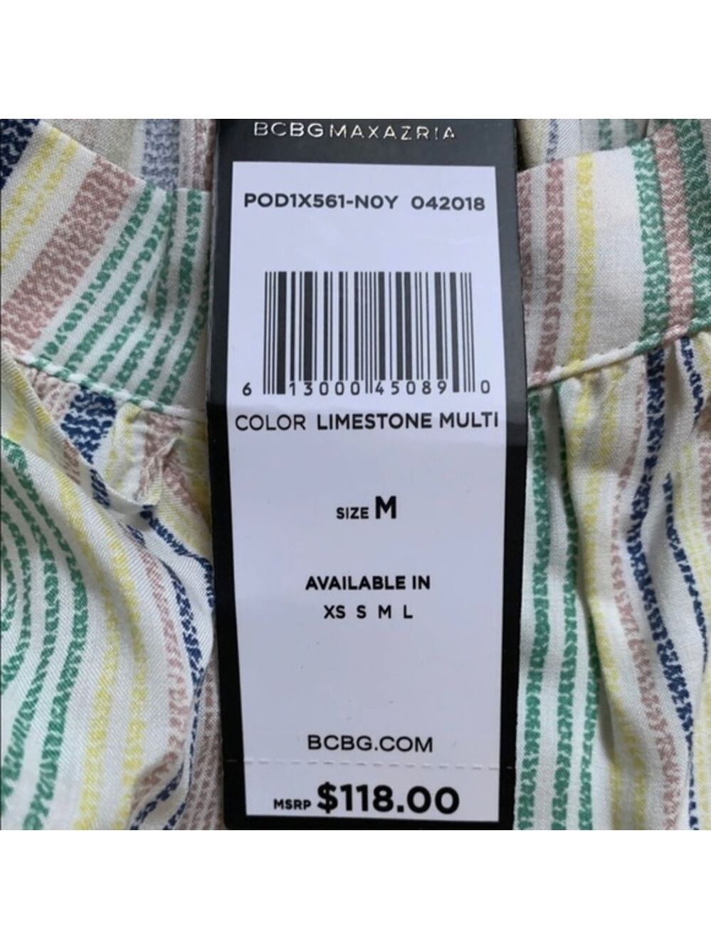 New BCBG Ruffle Halter Top - Picture 5 of 5